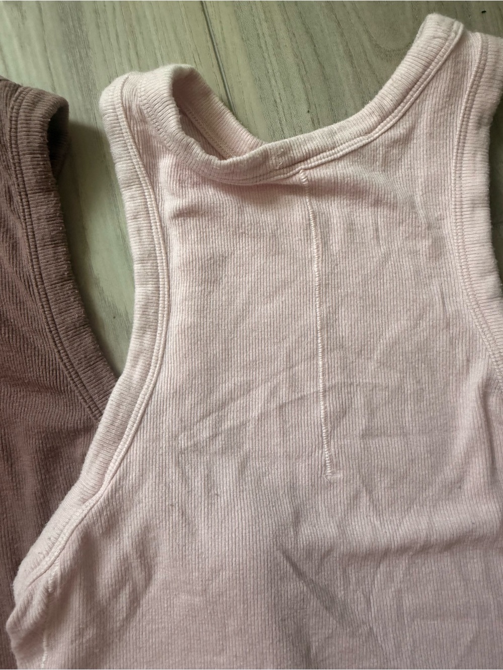lululemon athletica Ribbed Racerback Tank Duo - Dusty Rose & Blush Pink - Picture 5 of 7